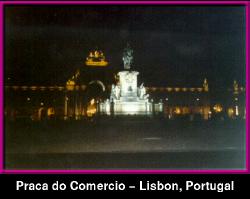 Praca do Comercio at night, 
Lisbon PORTUGAL